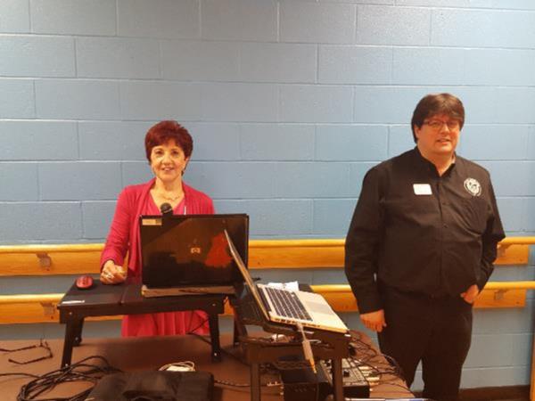 Mary Hinkle and Dave Eno